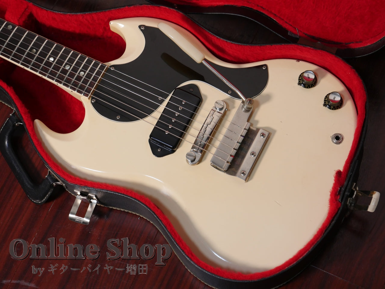 VINTAGE 1965 Gibson SG Jr. Polaris White