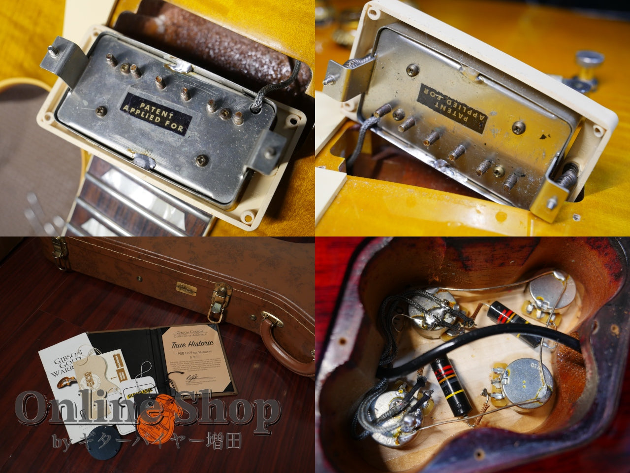 USED 2015 Gibson Custom Shop "True Historic" 1958 Les Paul Reissue Vintage Lemon Burst Vintage Gloss