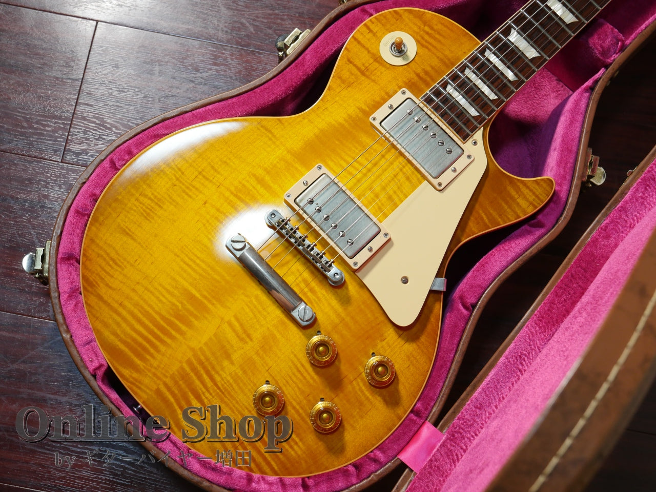 USED 2015 Gibson Custom Shop "True Historic" 1958 Les Paul Reissue Vintage Lemon Burst Vintage Gloss