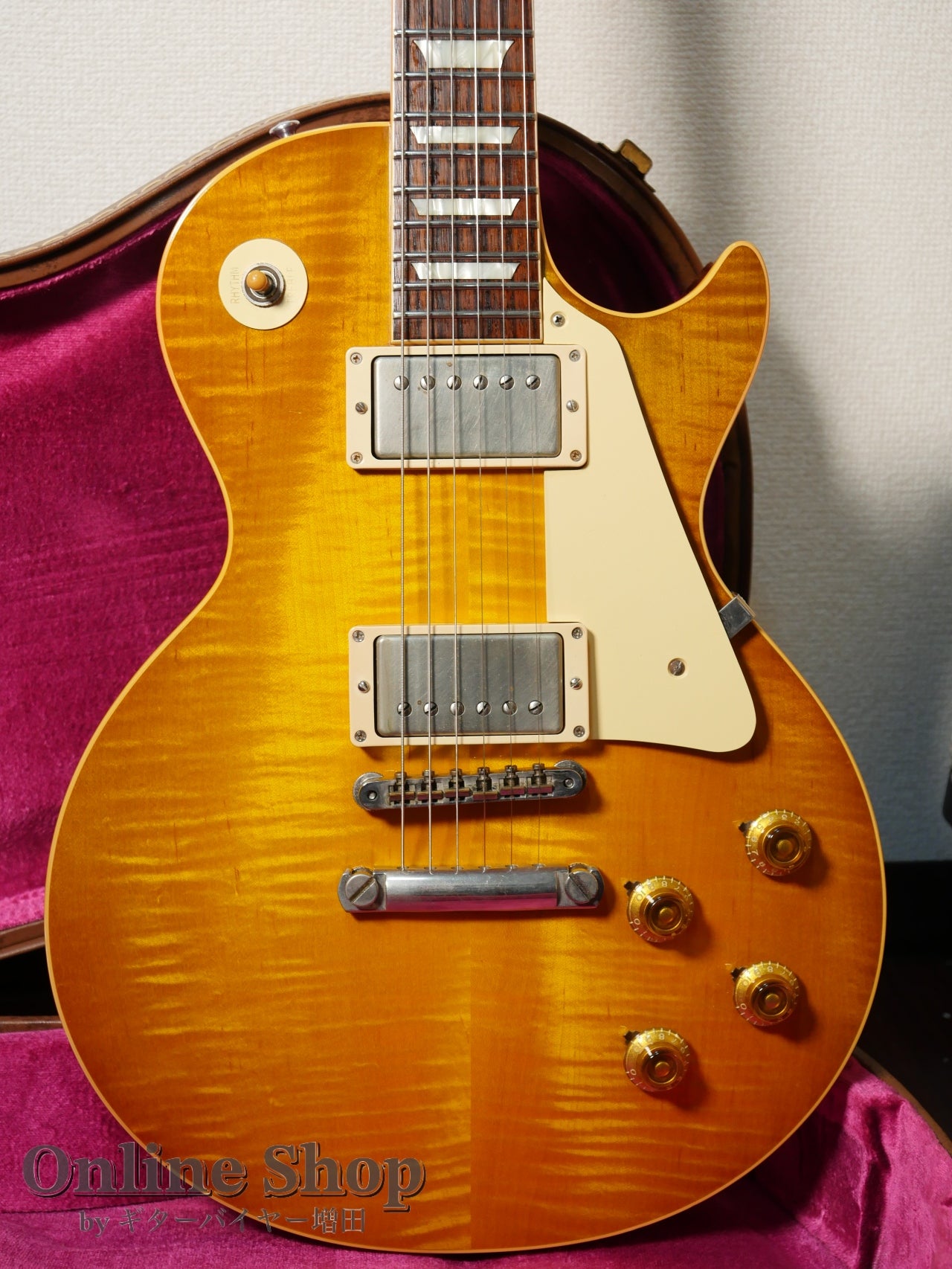 USED 2015 Gibson Custom Shop "True Historic" 1958 Les Paul Reissue Vintage Lemon Burst Vintage Gloss
