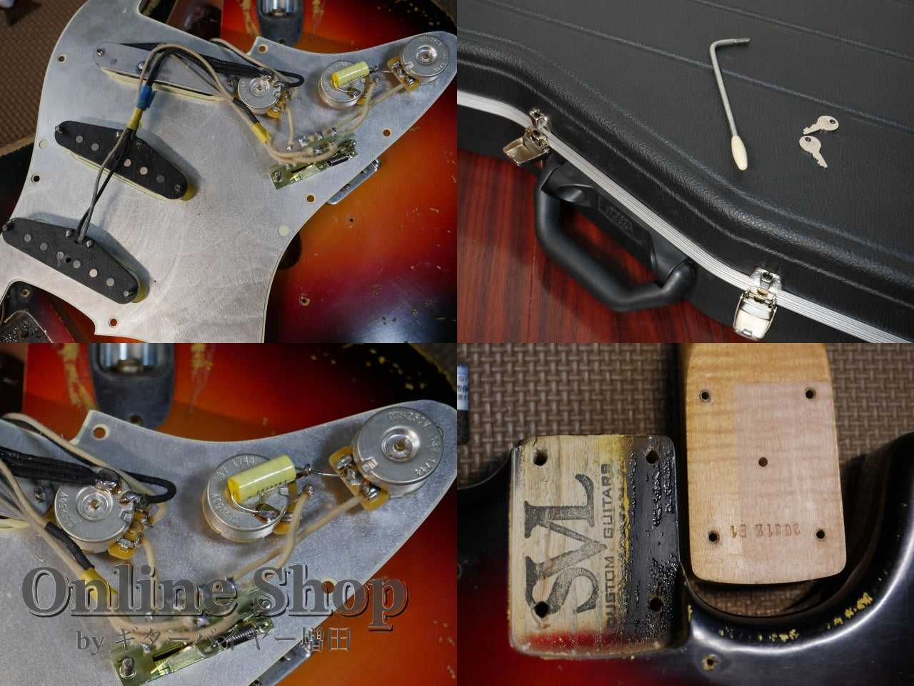 USED 2017s SVL Custom Guitars 61 Reserve 3 Tone Sunburst