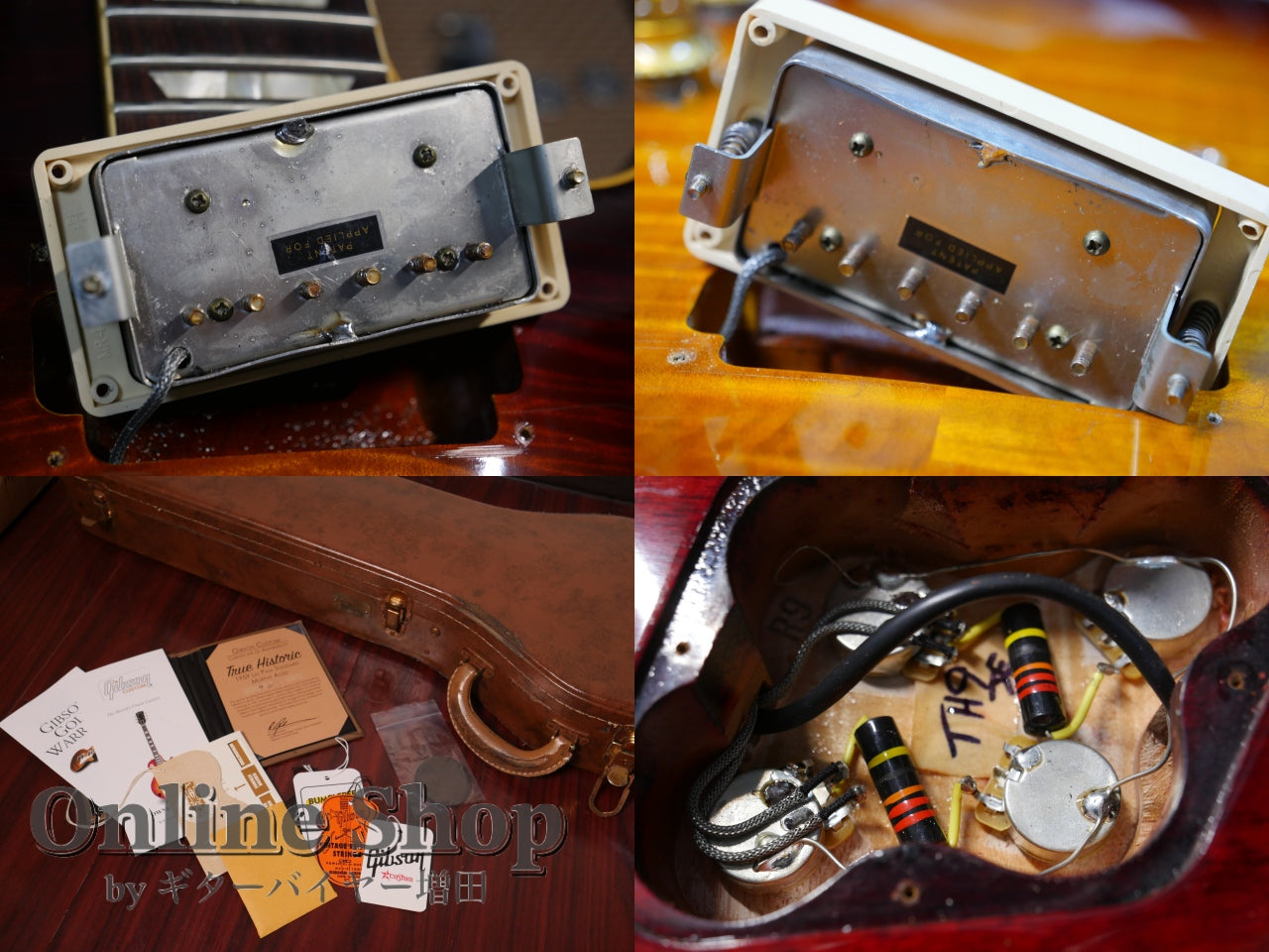 USED 2016 Gibson Custom Shop "True Historic" 1959 Les Paul Reissue "Murphy Aged" Vintage Dark Burst