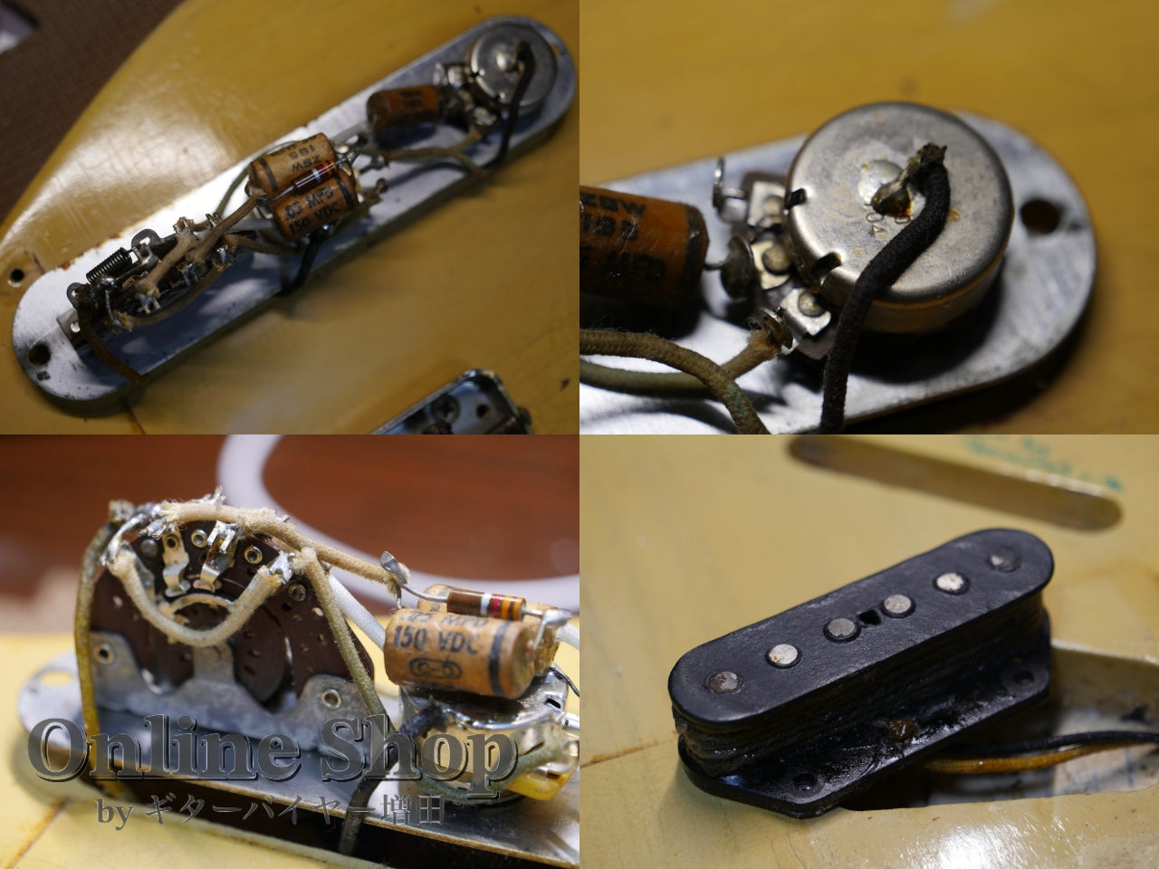 VINTAGE 1957 Fender Esquire Blonde "Refinish"