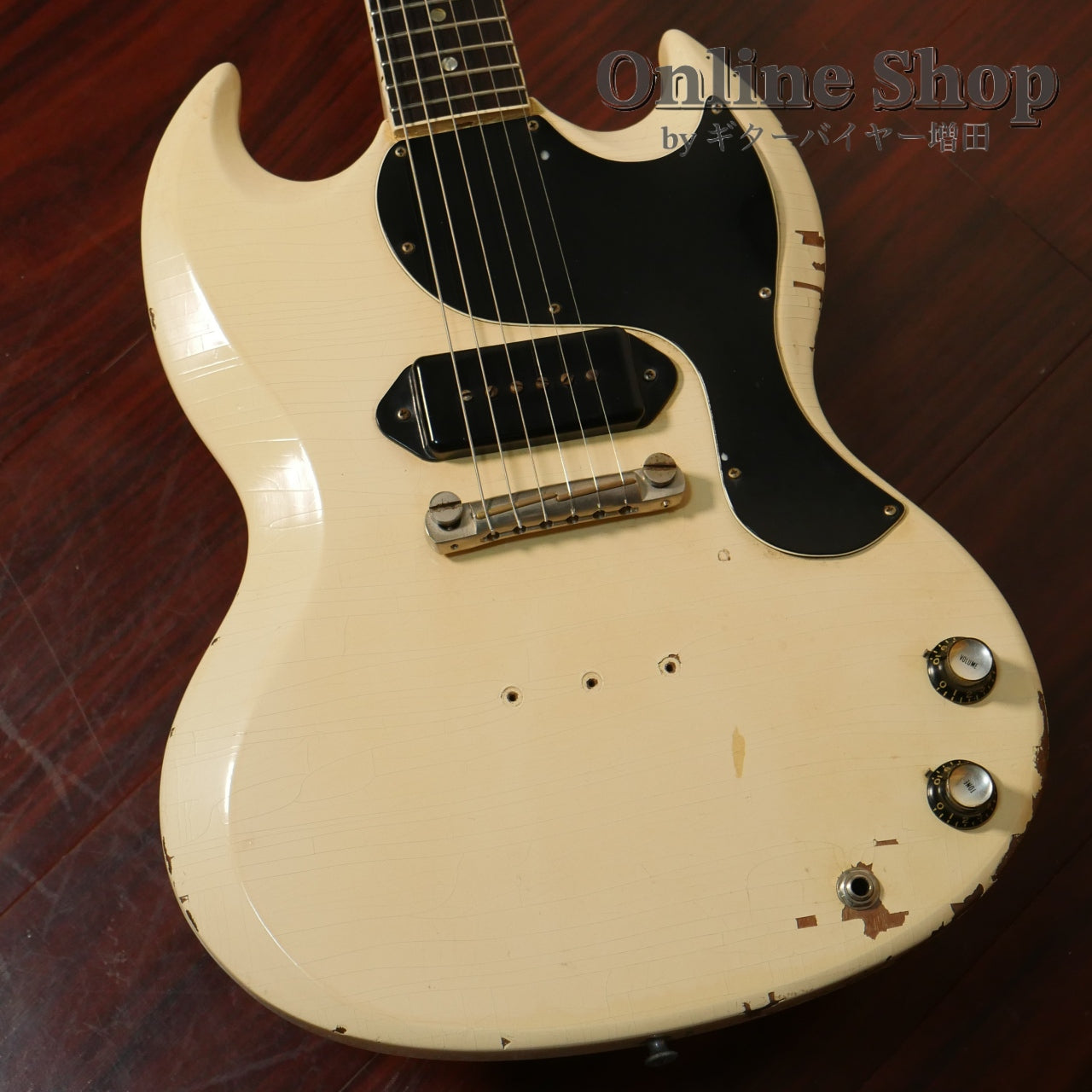 VINTAGE 1965 Gibson SG Jr. Polaris White