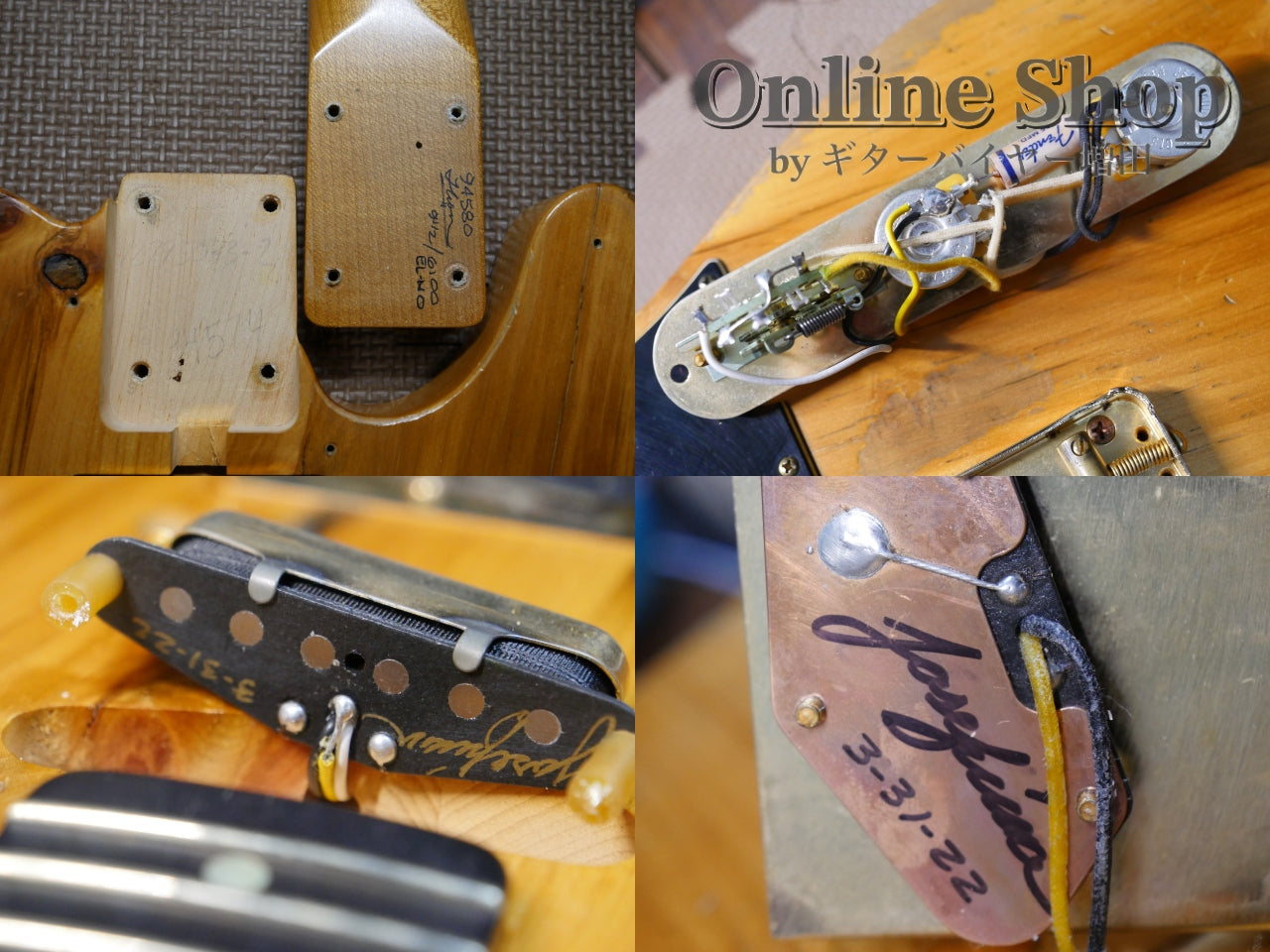 USED 2022 Fender Custom Shop Limited Edition MBS "Ron Thorn" El Mocambo Telecaster Heavy Relic Aged Natural