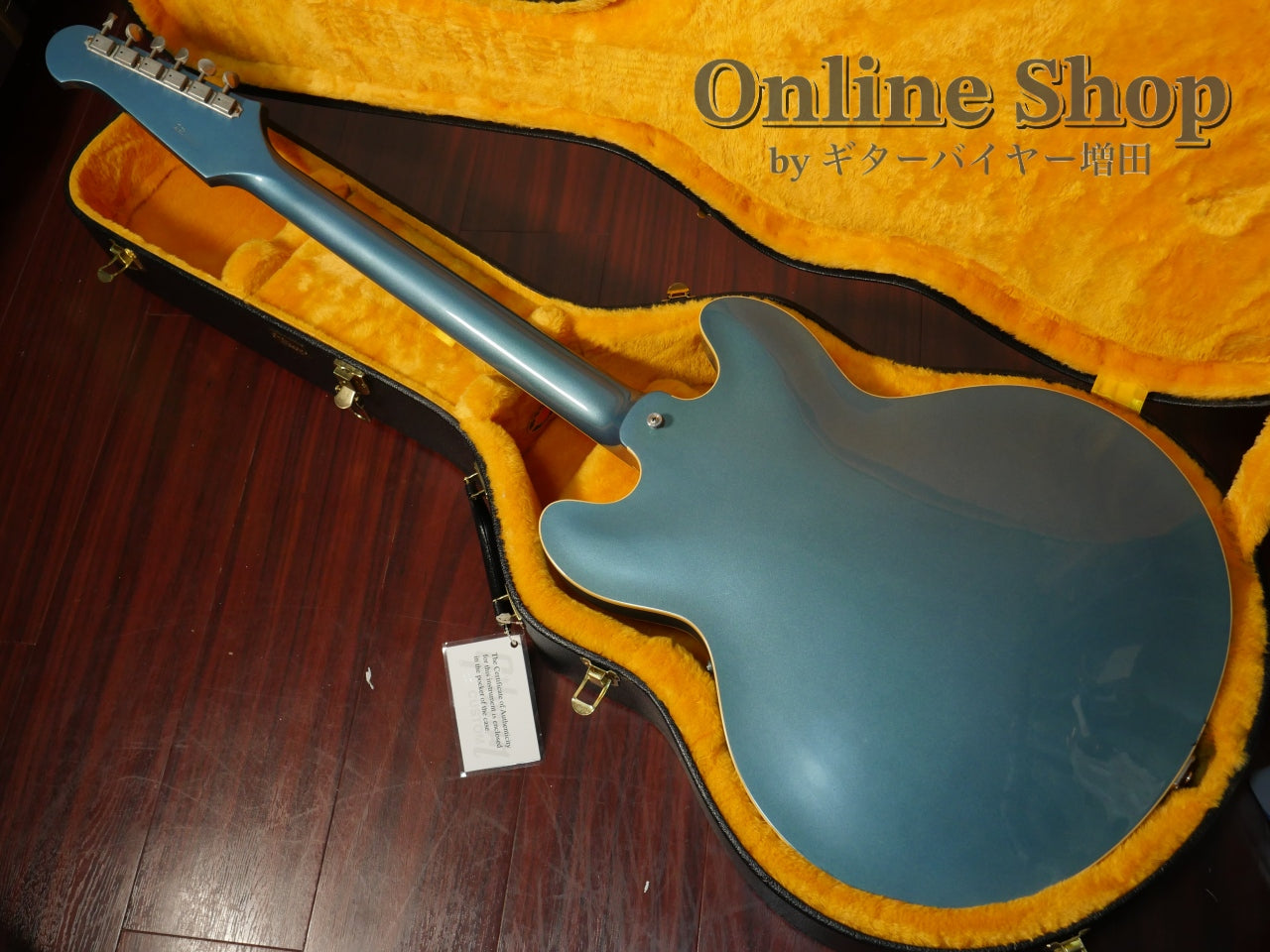 USED 2022 Gibson Custom Shop Historic Collection 1964 Trini Lopez Standard Reissue w/Bigsby Antique Pelham Blue Vintage Gloss
