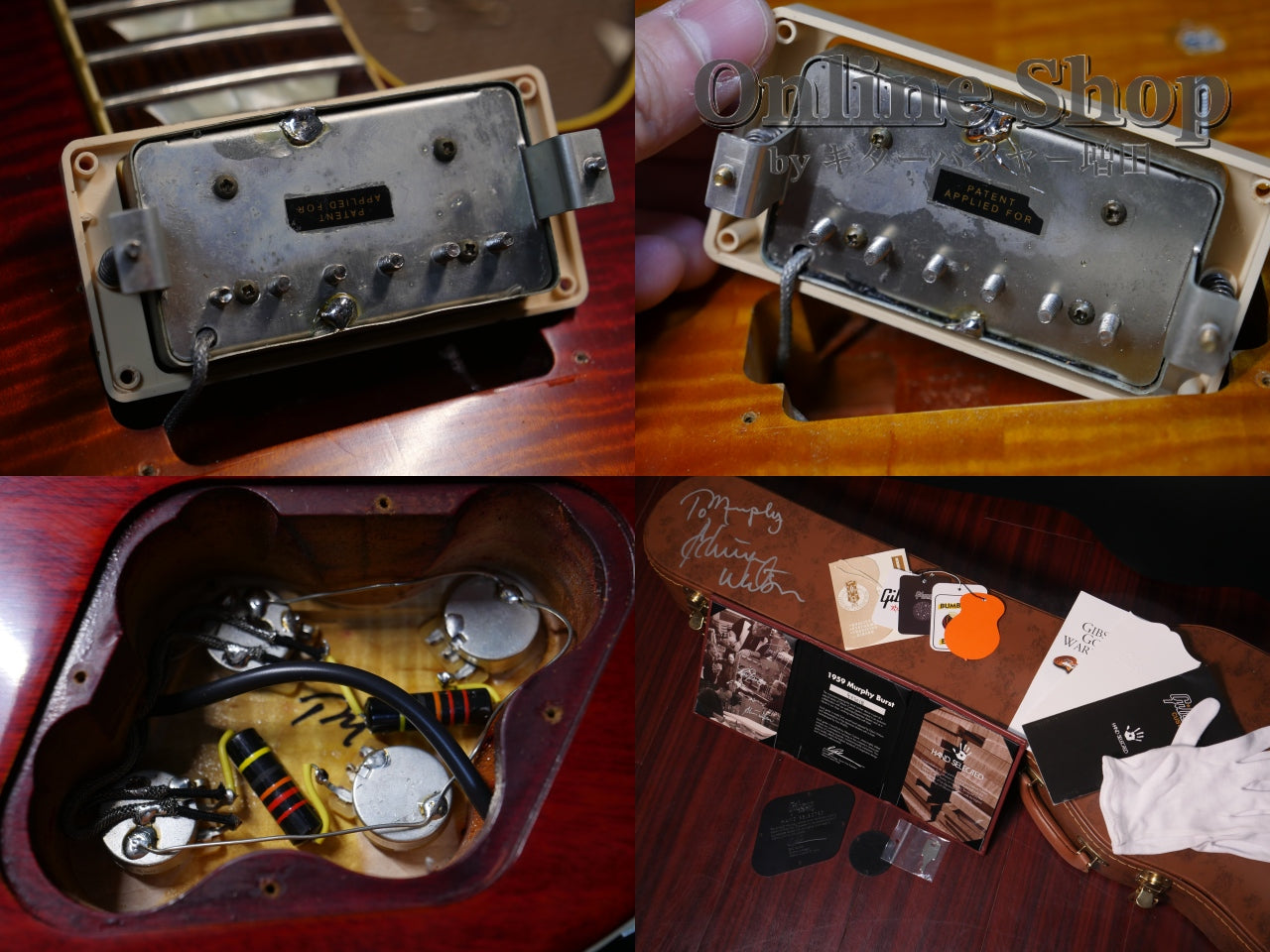 USED 2015 Gibson Custom Shop Japan Limited 1959 Les Paul Reissue "Murphy Burst" BOTB page82 VOS