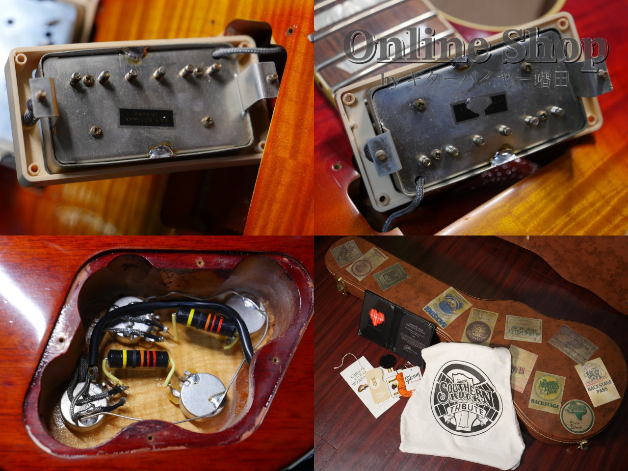 USED 2014 Gibson Custom Shop "Southern Rock Tribute" 1959 Les Paul Standard Aged / Signed Reverse Burst