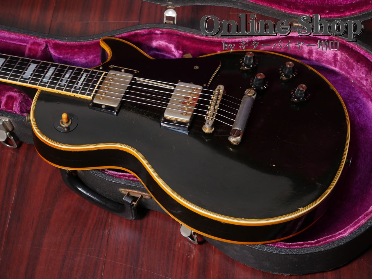 VINTAGE 1973~74 Gibson Les Paul Custom Ebony