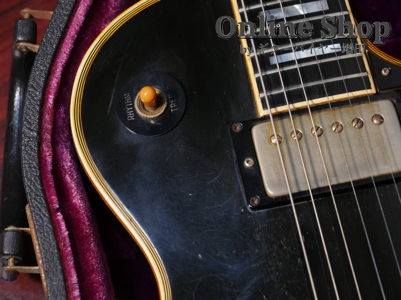 VINTAGE 1973~74 Gibson Les Paul Custom Ebony