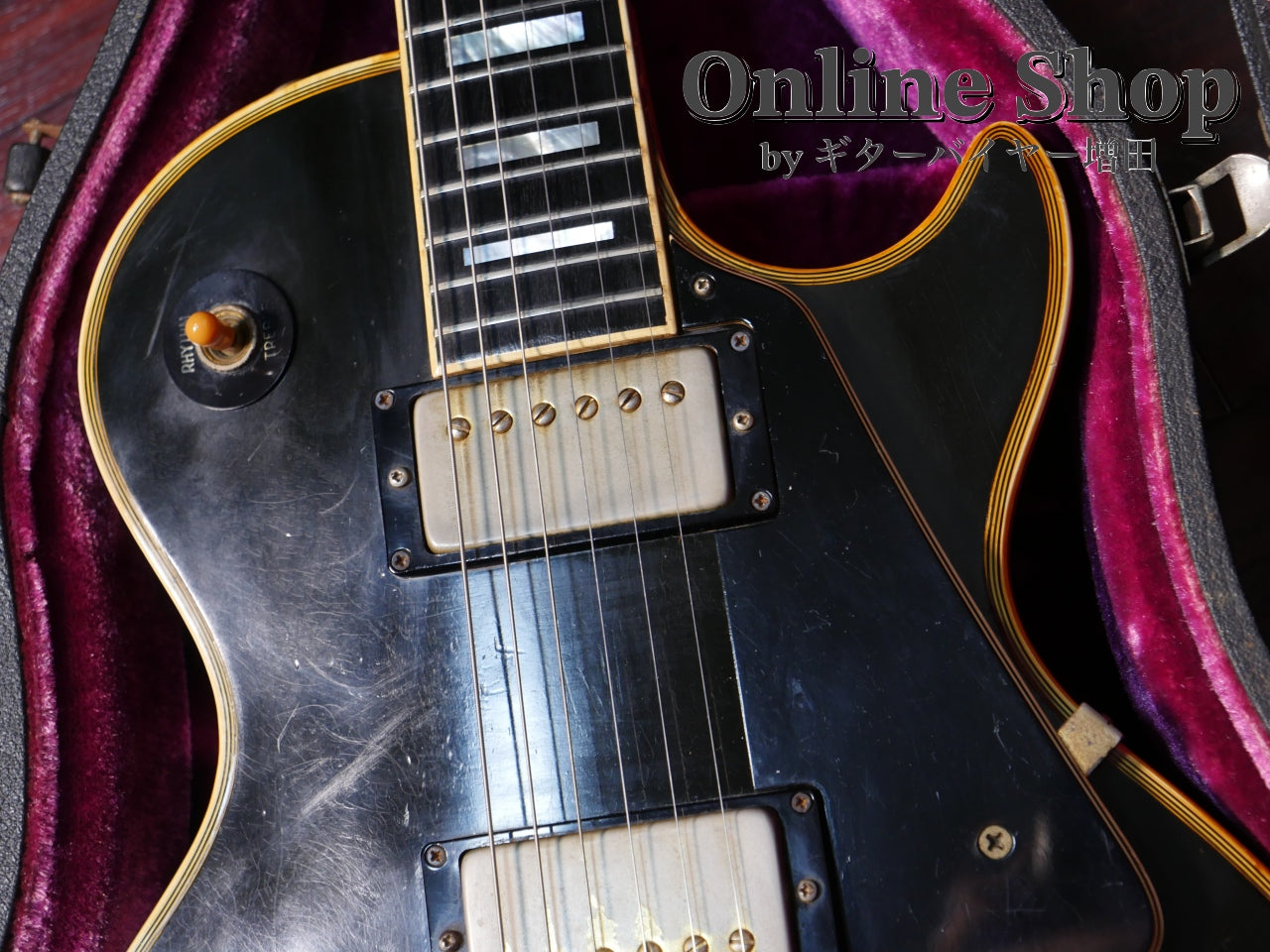 VINTAGE 1973~74 Gibson Les Paul Custom Ebony