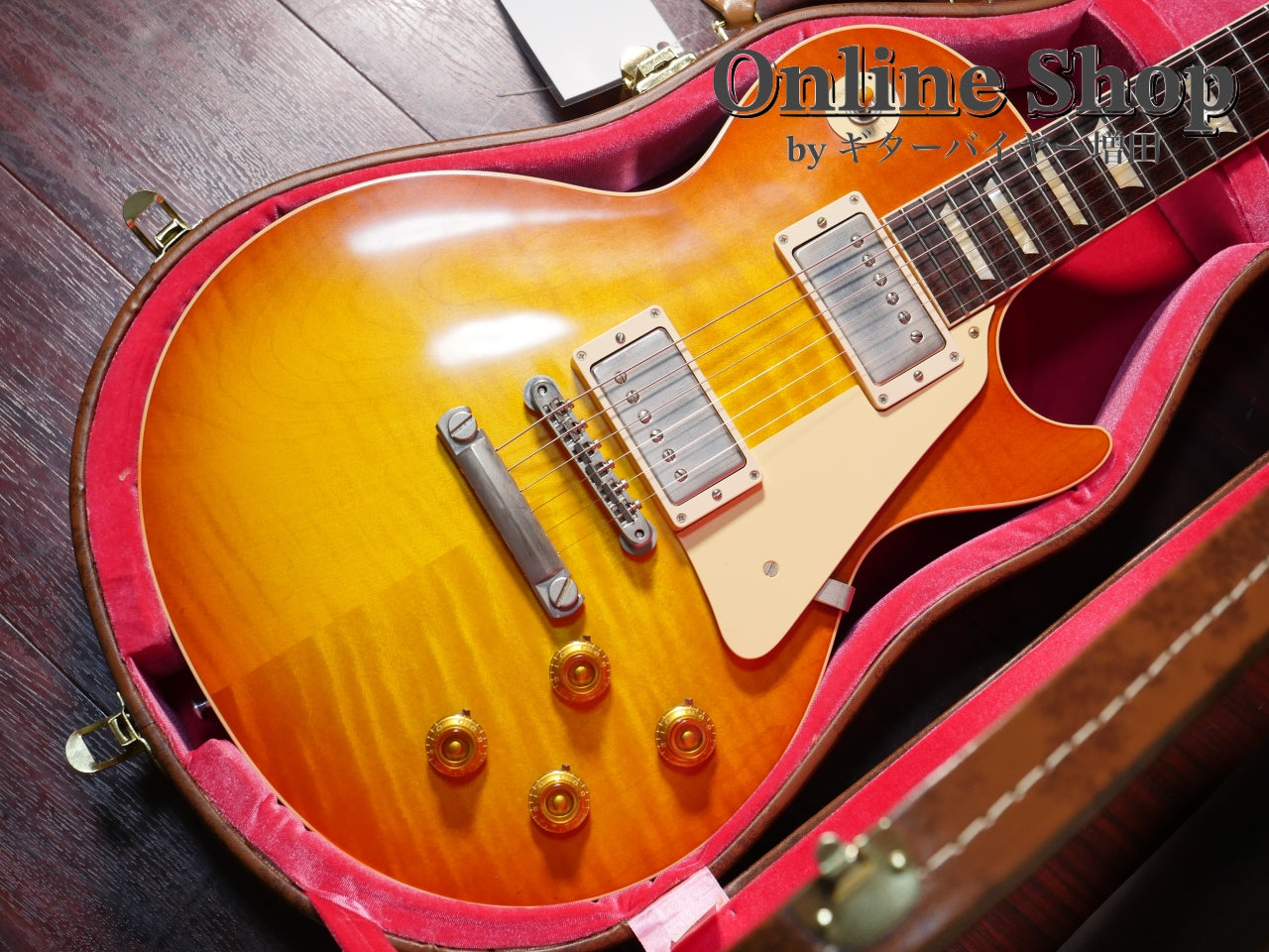 USED 2021 Gibson Custom Shop Historic Collection 1959 Les Paul Standard Reissue Washed Cherry Burst VOS