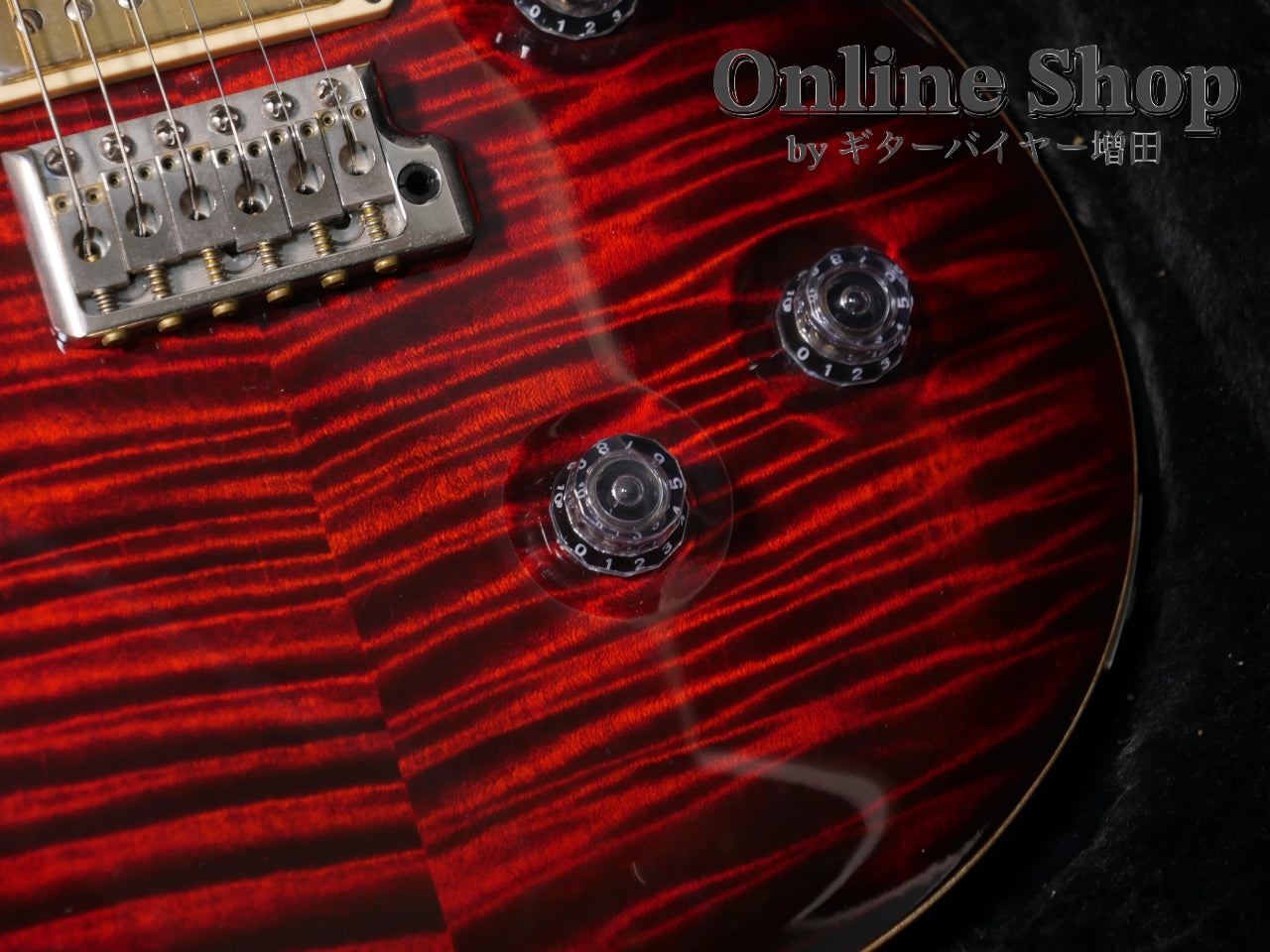 USED 2010 Paul Reed Smith "25th Anniversary" Custom 24 10Top Fire Red Burst