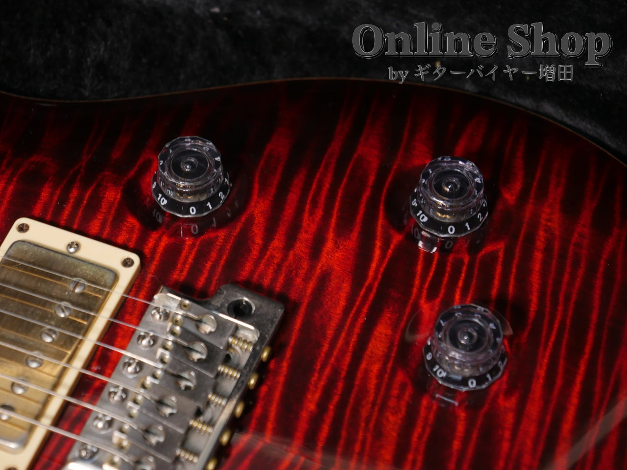 USED 2010 Paul Reed Smith "25th Anniversary" Custom 24 10Top Fire Red Burst
