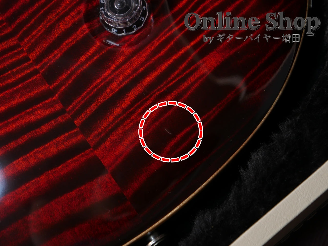 USED 2010 Paul Reed Smith "25th Anniversary" Custom 24 10Top Fire Red Burst