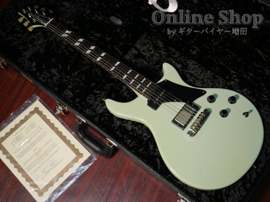 USED 2023 b3 Guitars SL-Jr "Korina" Daphne Blue Ex Light
