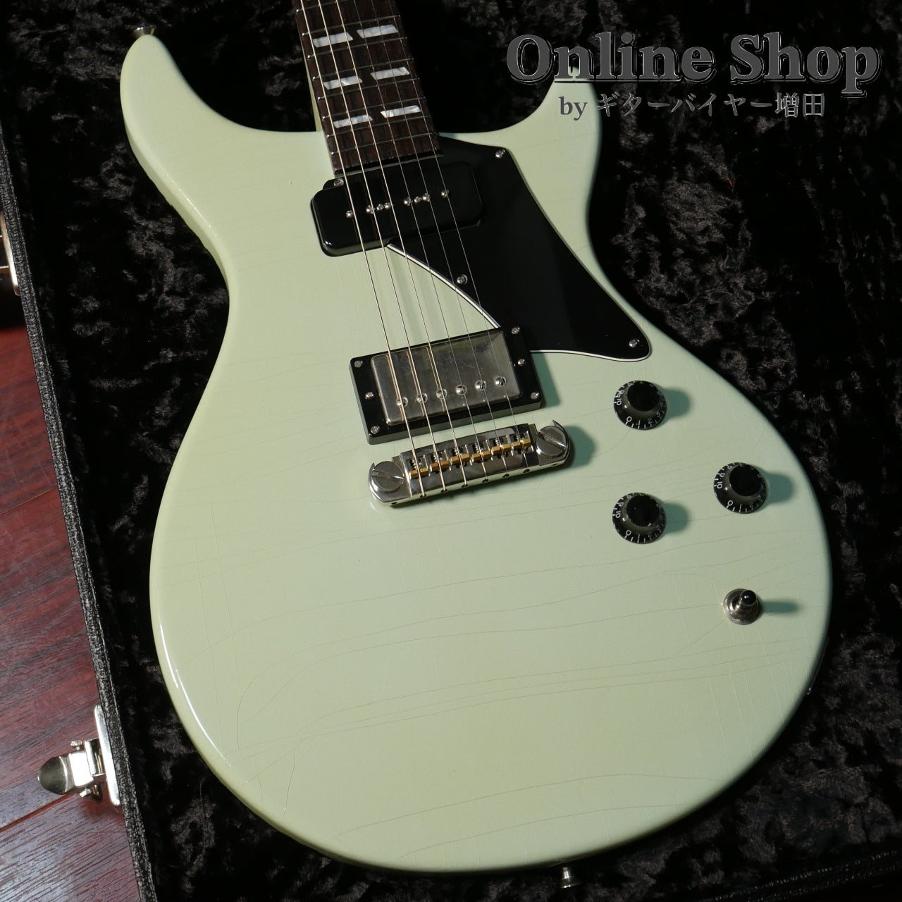 USED 2023 b3 Guitars SL-Jr "Korina" Daphne Blue Ex Light