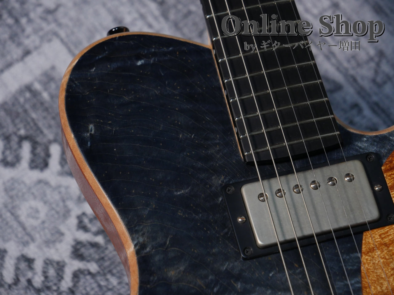 USED 2020 Nishgaki Guitars Cirrus semi-hollow Easel - Aizome