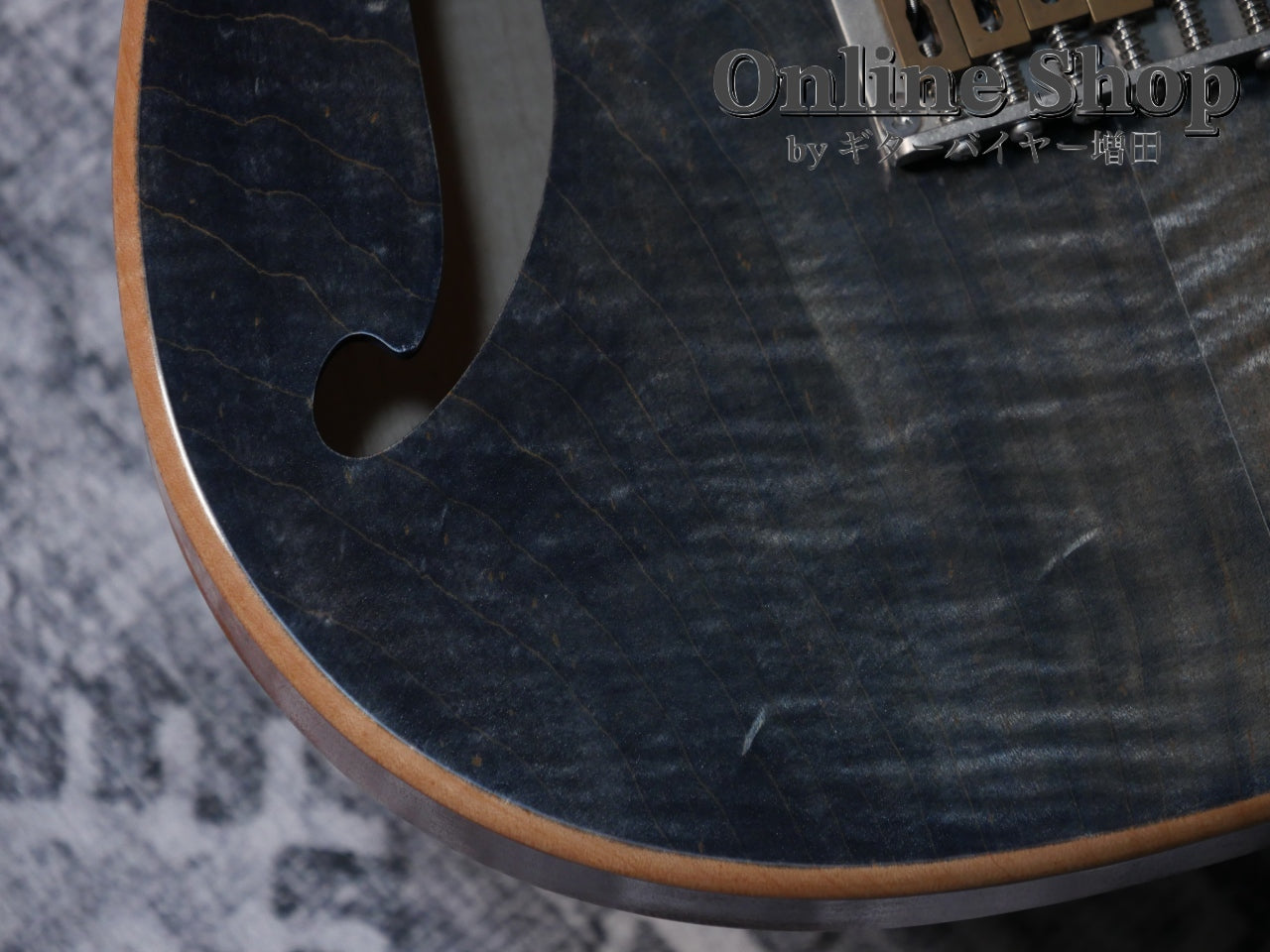 USED 2020 Nishgaki Guitars Cirrus semi-hollow Easel - Aizome