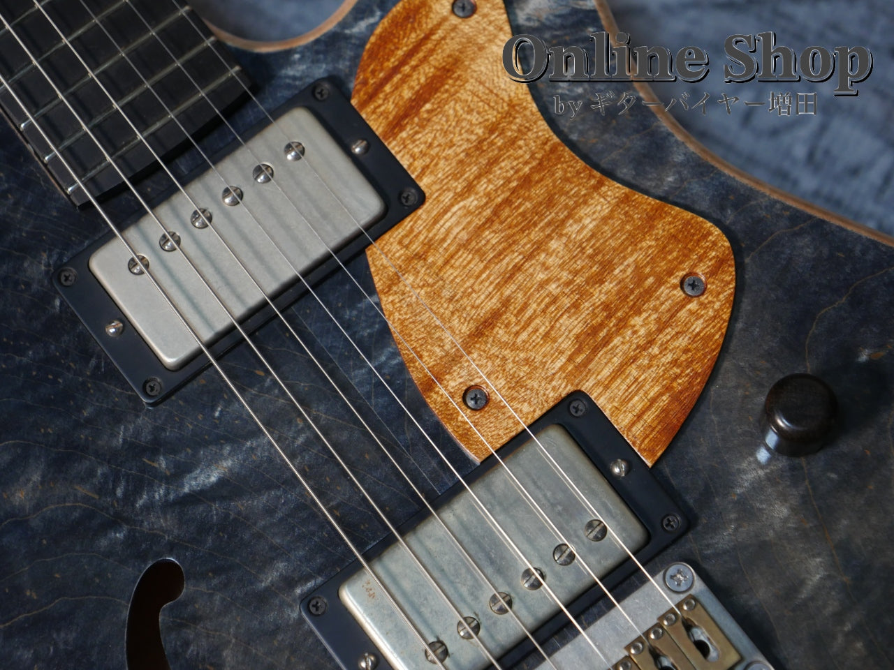USED 2020 Nishgaki Guitars Cirrus semi-hollow Easel - Aizome
