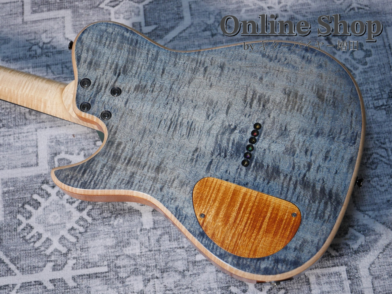 USED 2020 Nishgaki Guitars Cirrus semi-hollow Easel - Aizome