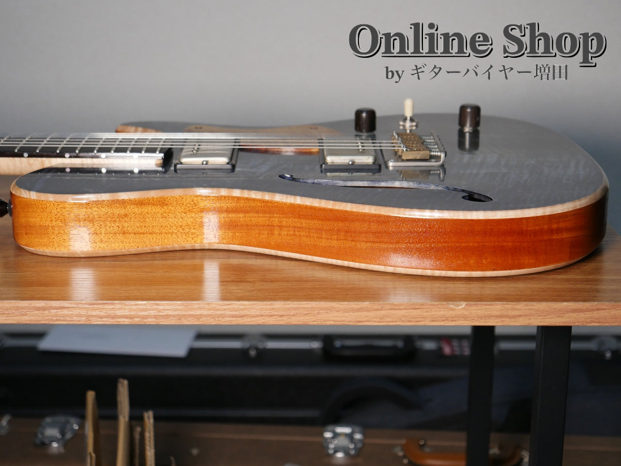 USED 2020 Nishgaki Guitars Cirrus semi-hollow Easel - Aizome