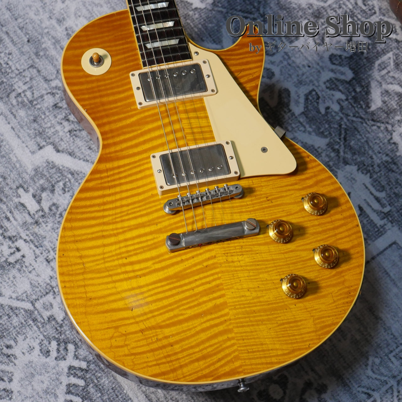 USED 2016 Gibson Custom Shop Rick Nielsen 1959 Les Paul Standard Aged Nielsen Burst