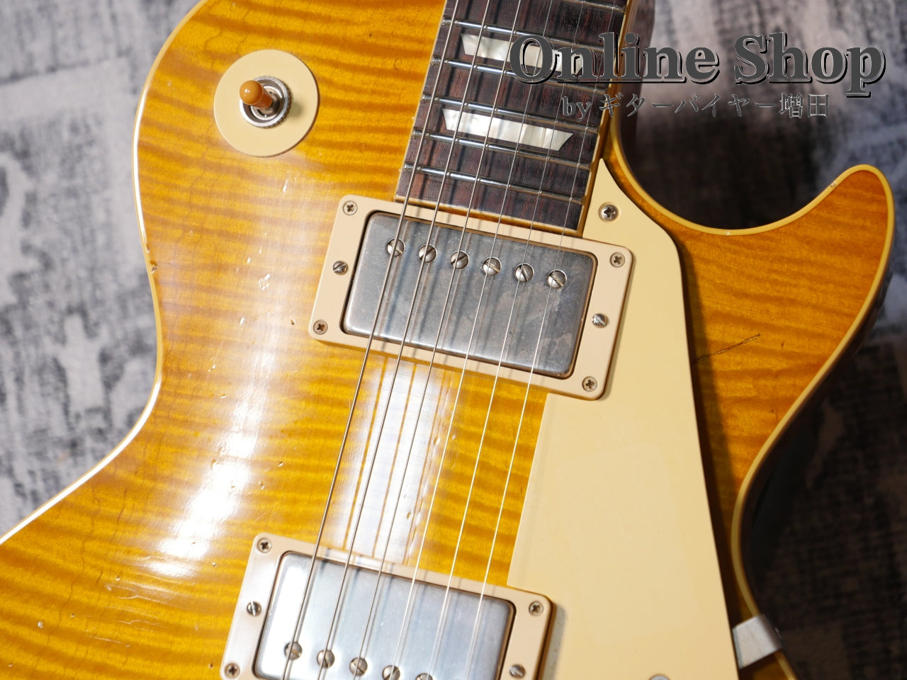 USED 2016 Gibson Custom Shop Rick Nielsen 1959 Les Paul Standard Aged Nielsen Burst
