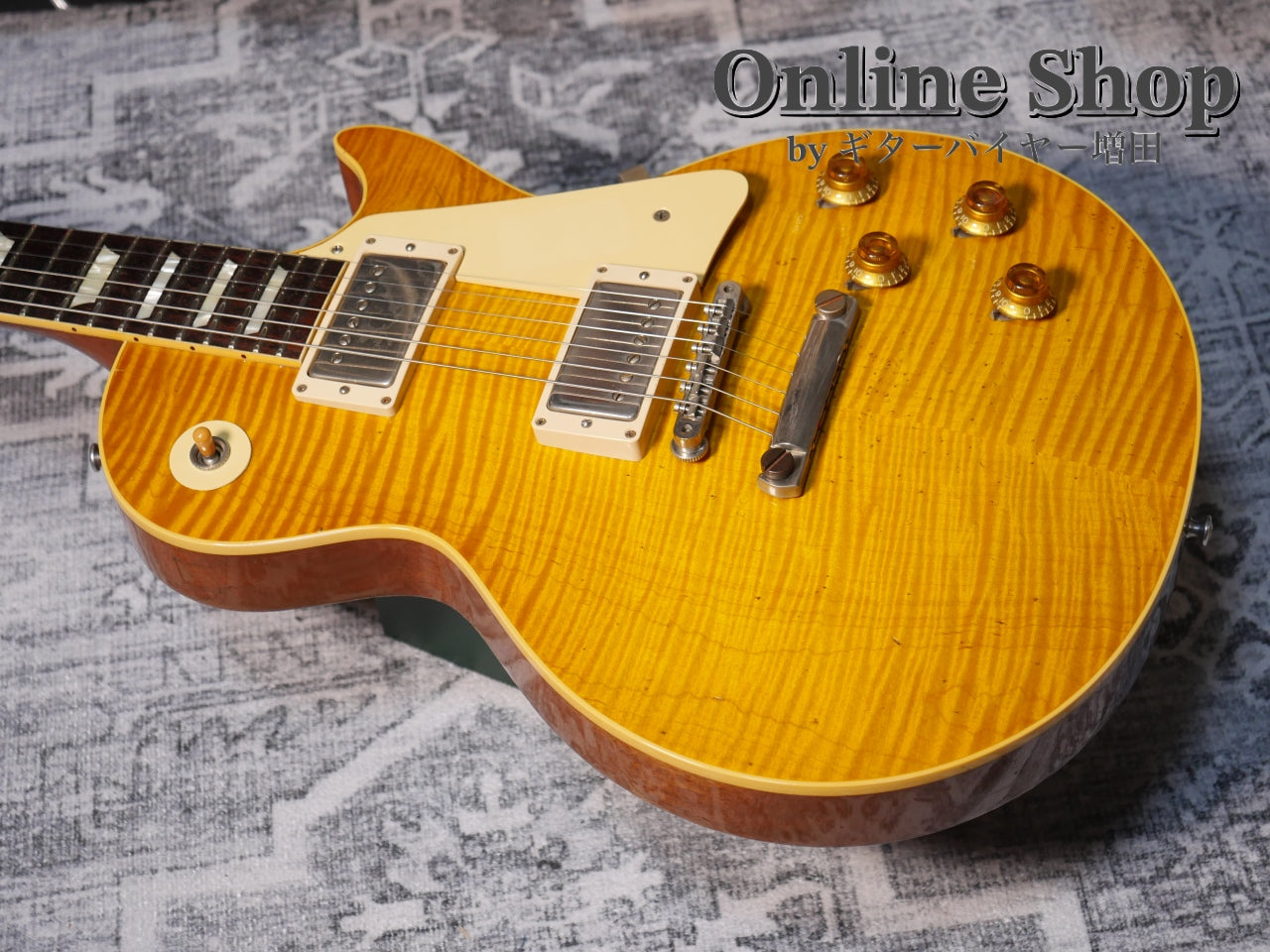USED 2016 Gibson Custom Shop Rick Nielsen 1959 Les Paul Standard Aged Nielsen Burst