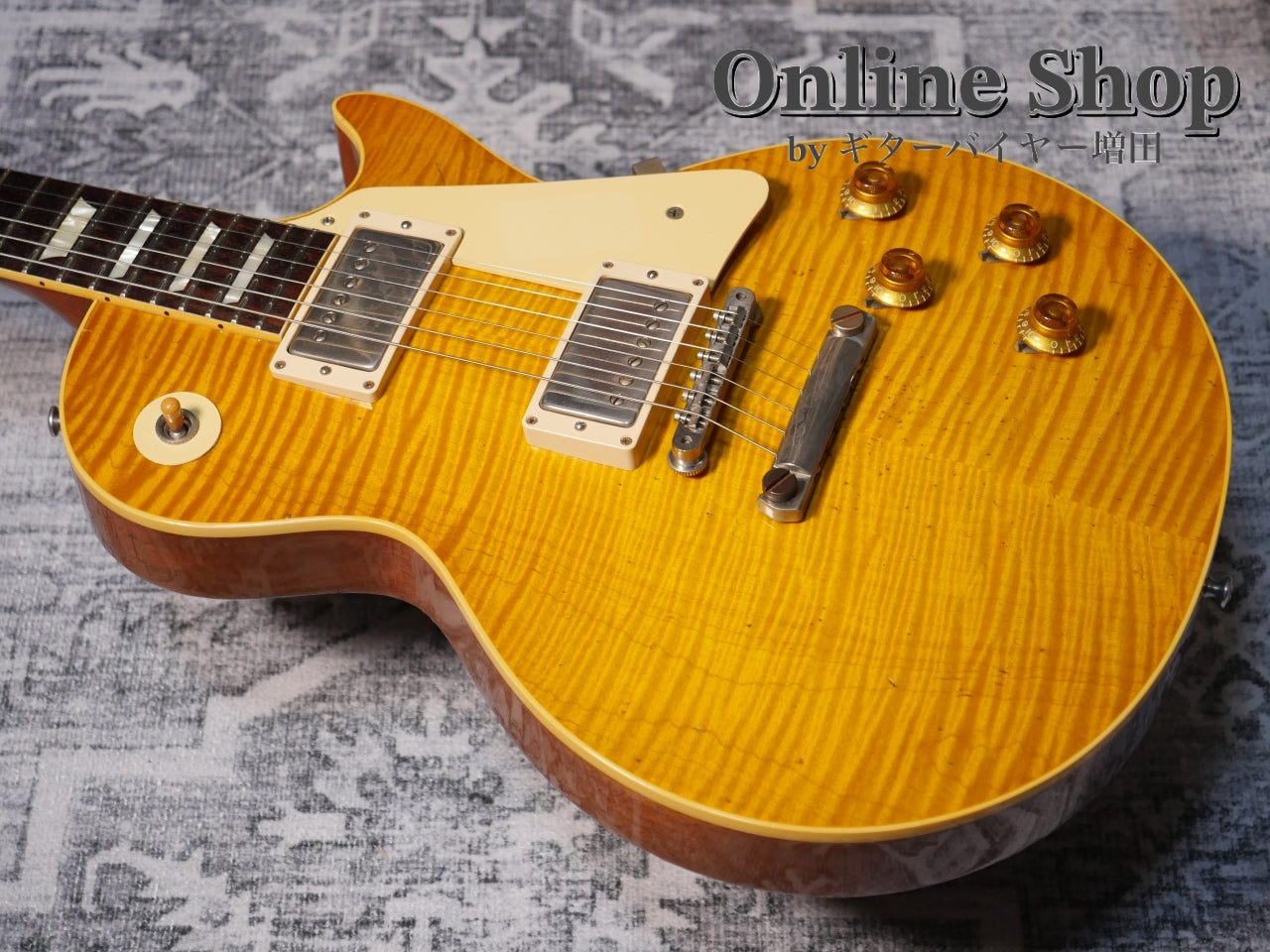 USED 2016 Gibson Custom Shop Rick Nielsen 1959 Les Paul Standard Aged Nielsen Burst