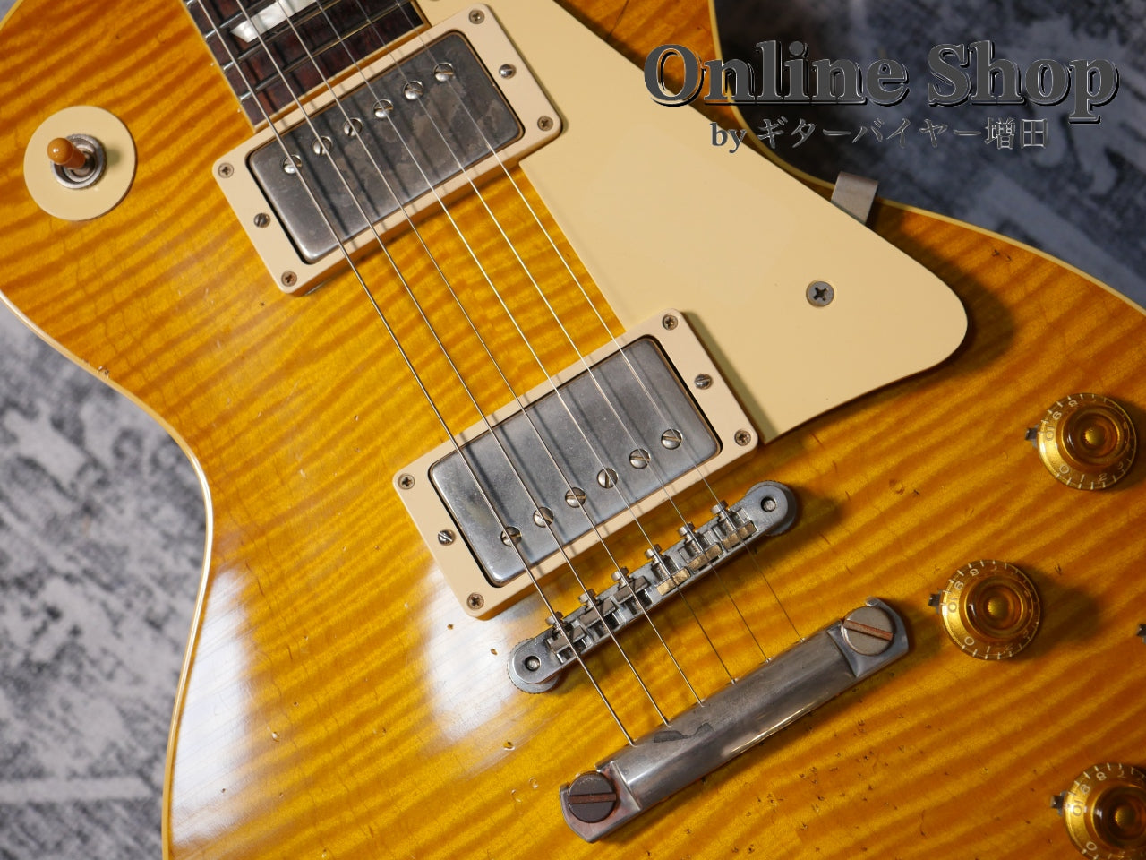 USED 2016 Gibson Custom Shop Rick Nielsen 1959 Les Paul Standard Aged Nielsen Burst