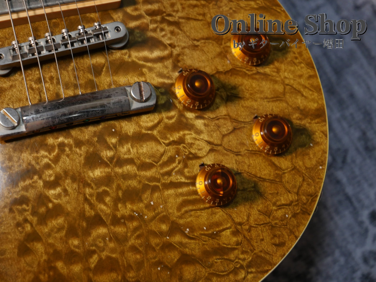 USED 2017 Jimmy Wallace LP Quilt Gator Green Aged