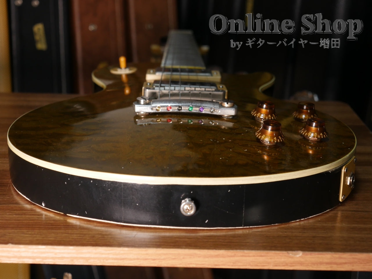 USED 2017 Jimmy Wallace LP Quilt Gator Green Aged