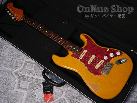 USED 2009 Nash Guitars S-63 Ash / Rosewood Butter Scotch Blonde