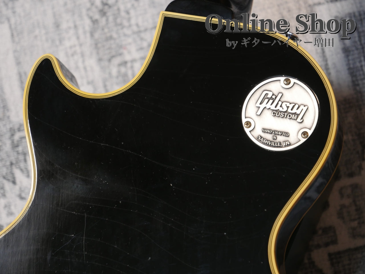 【商談中】USED 2024 Gibson Custom Shop Murphy Lab Les Paul Custom Chambered Ultra Light Aged