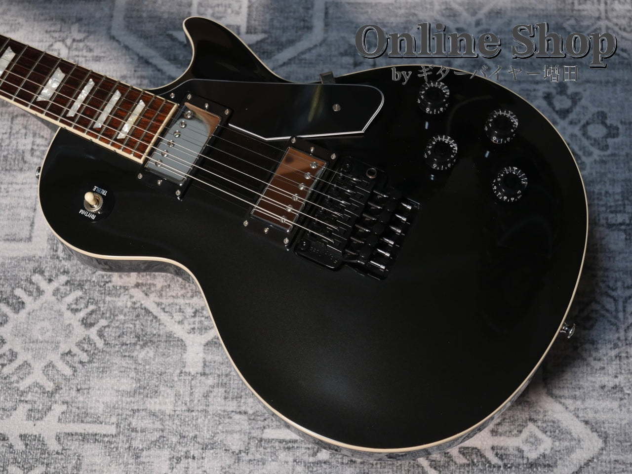 USED 2022 Gibson Custom Shop MOD Collection Les Paul Axcess Standard Floyd Rose Gun Metal Gray
