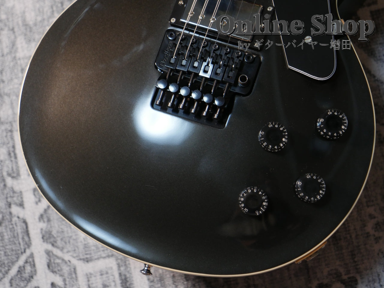 USED 2022 Gibson Custom Shop MOD Collection Les Paul Axcess Standard Floyd Rose Gun Metal Gray
