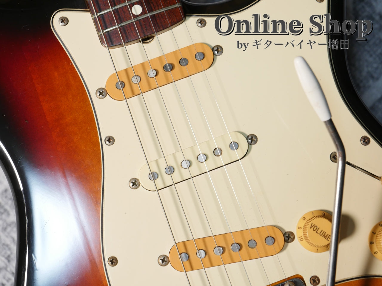 USED/VINTAGE 1983 Fender Japan ST62-65 "JV Serial" 3-Tone Sunburst