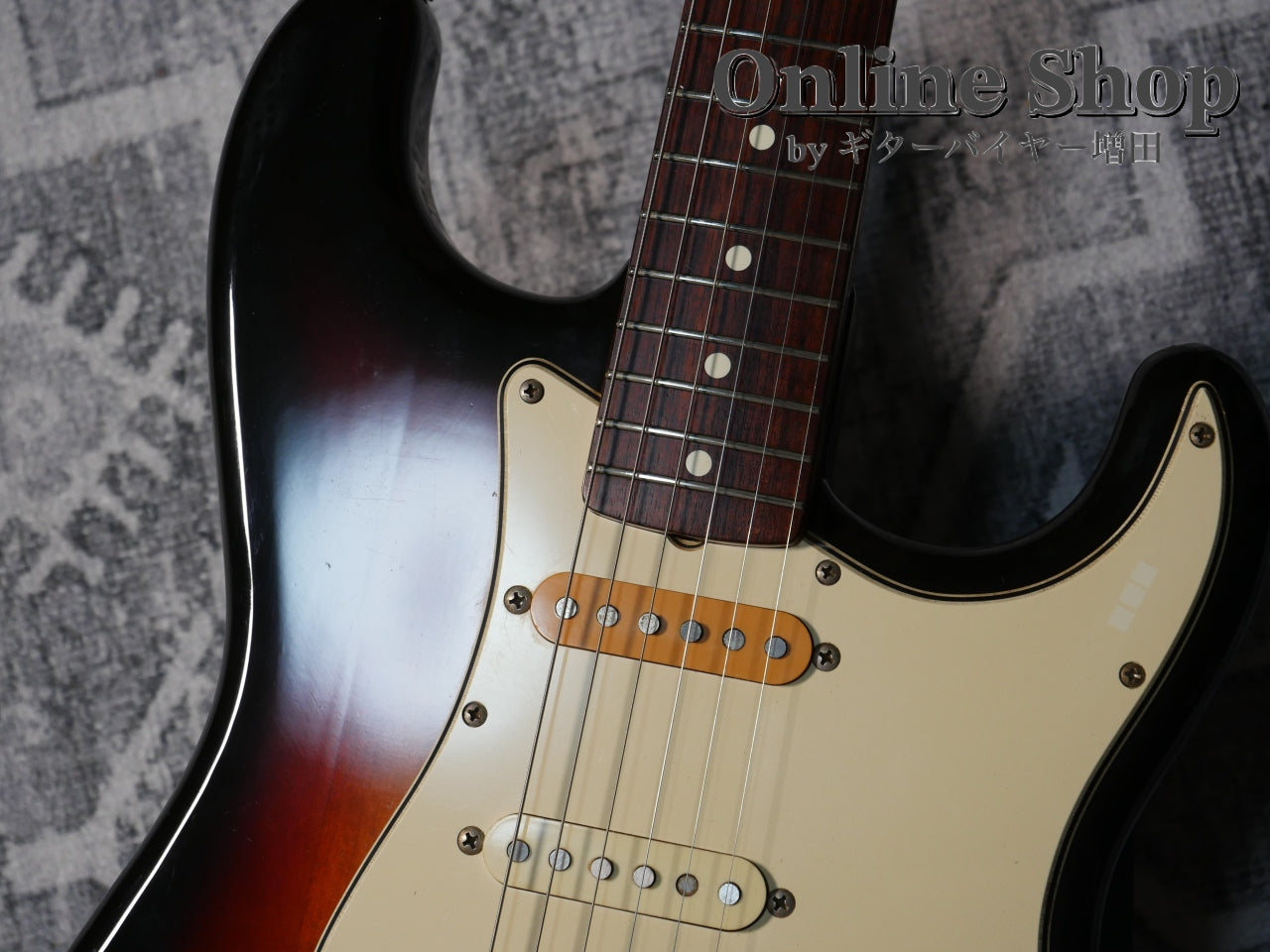 USED/VINTAGE 1983 Fender Japan ST62-65 "JV Serial" 3-Tone Sunburst