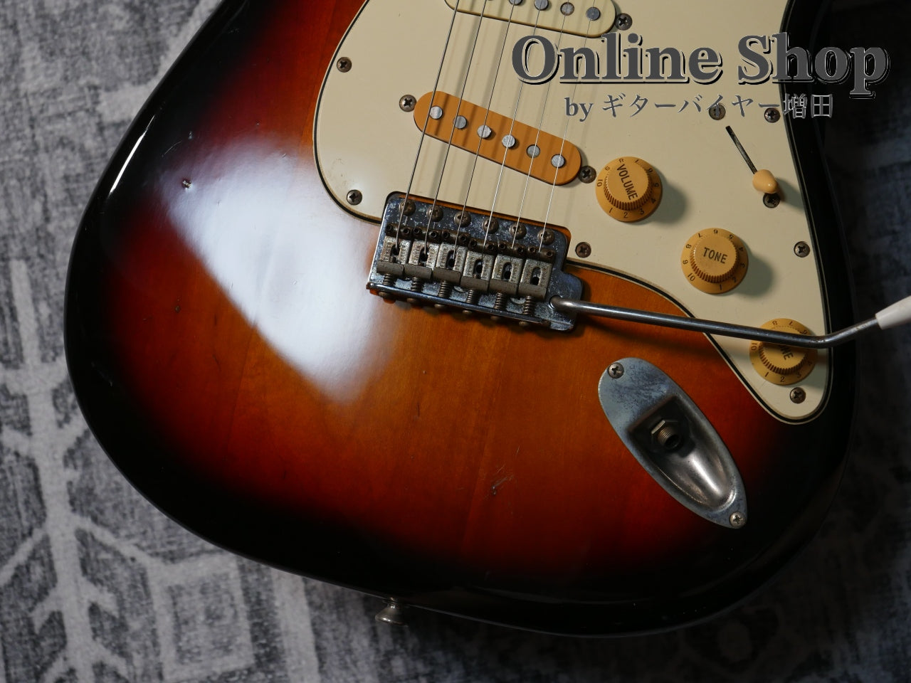 USED/VINTAGE 1983 Fender Japan ST62-65 "JV Serial" 3-Tone Sunburst