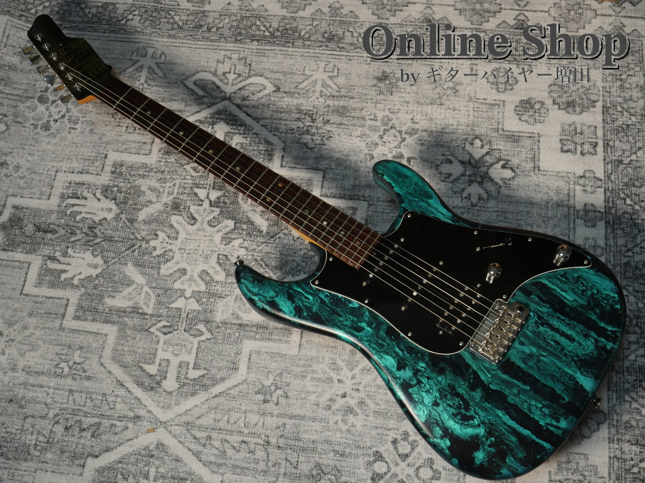 USED 2019 James Tyler USA Studio Elite HD-P Black Shmear w/ Tourquoise Tint