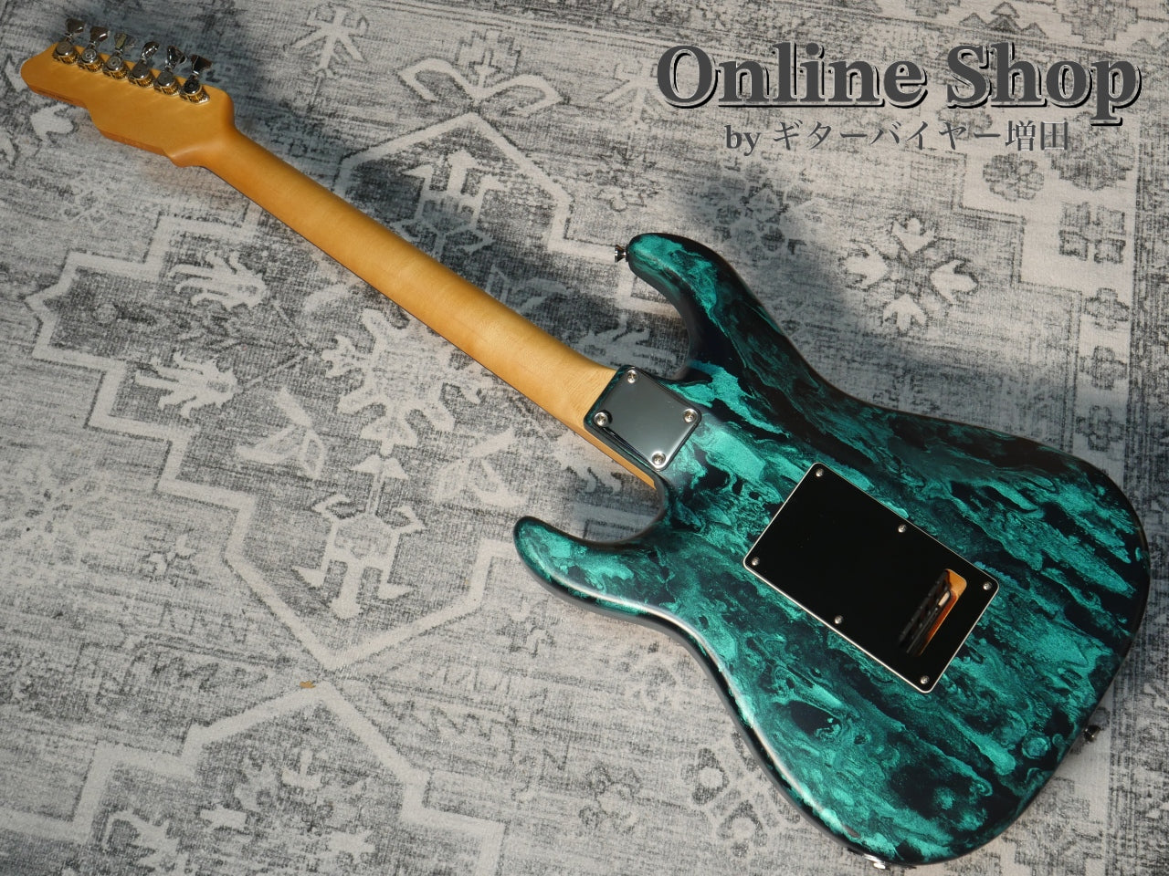 USED 2019 James Tyler USA Studio Elite HD-P Black Shmear w/ Tourquoise Tint