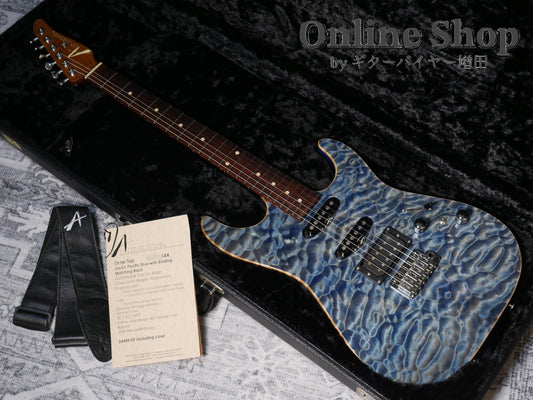 USED 2014 Tom Anderson Drop Top Jack's Pacific Blue with Binding