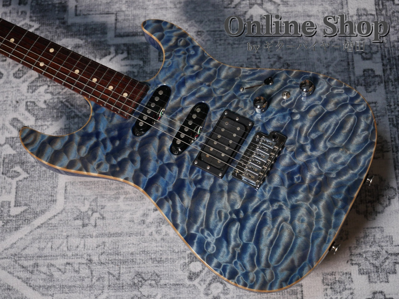 USED 2014 Tom Anderson Drop Top Jack's Pacific Blue with Binding