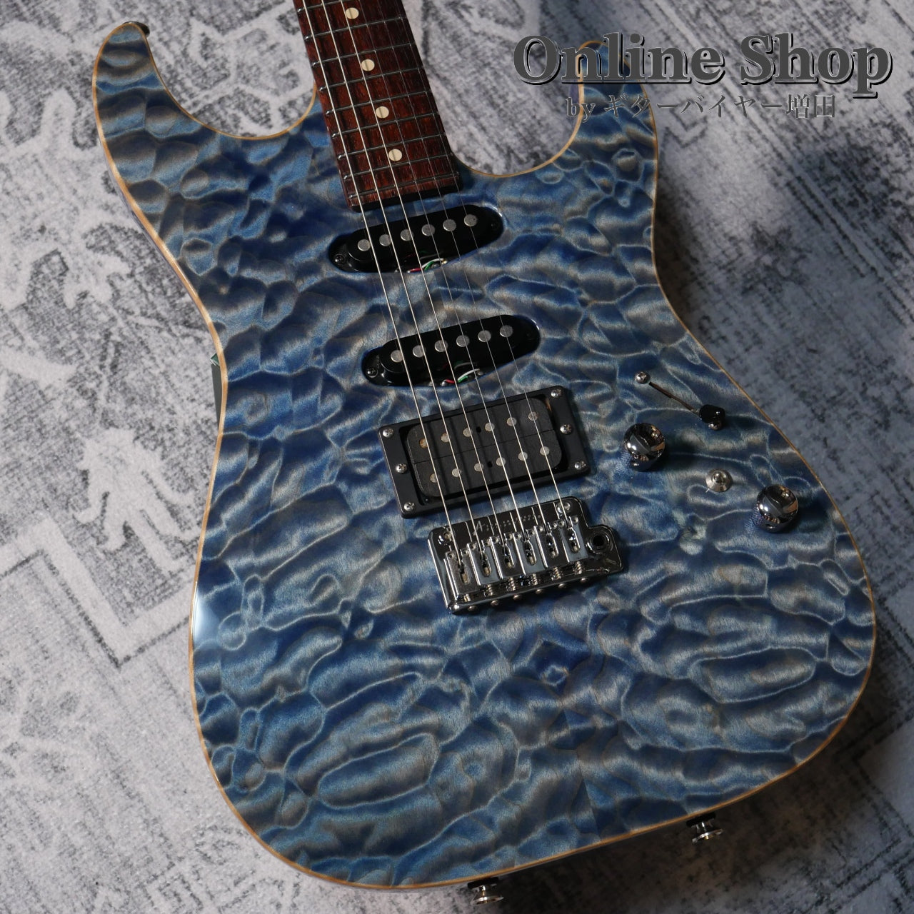 USED 2014 Tom Anderson Drop Top Jack's Pacific Blue with Binding