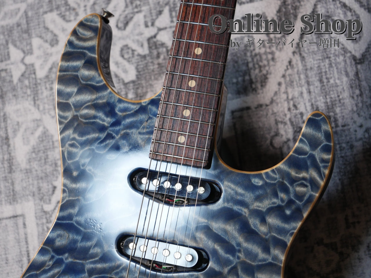 USED 2014 Tom Anderson Drop Top Jack's Pacific Blue with Binding