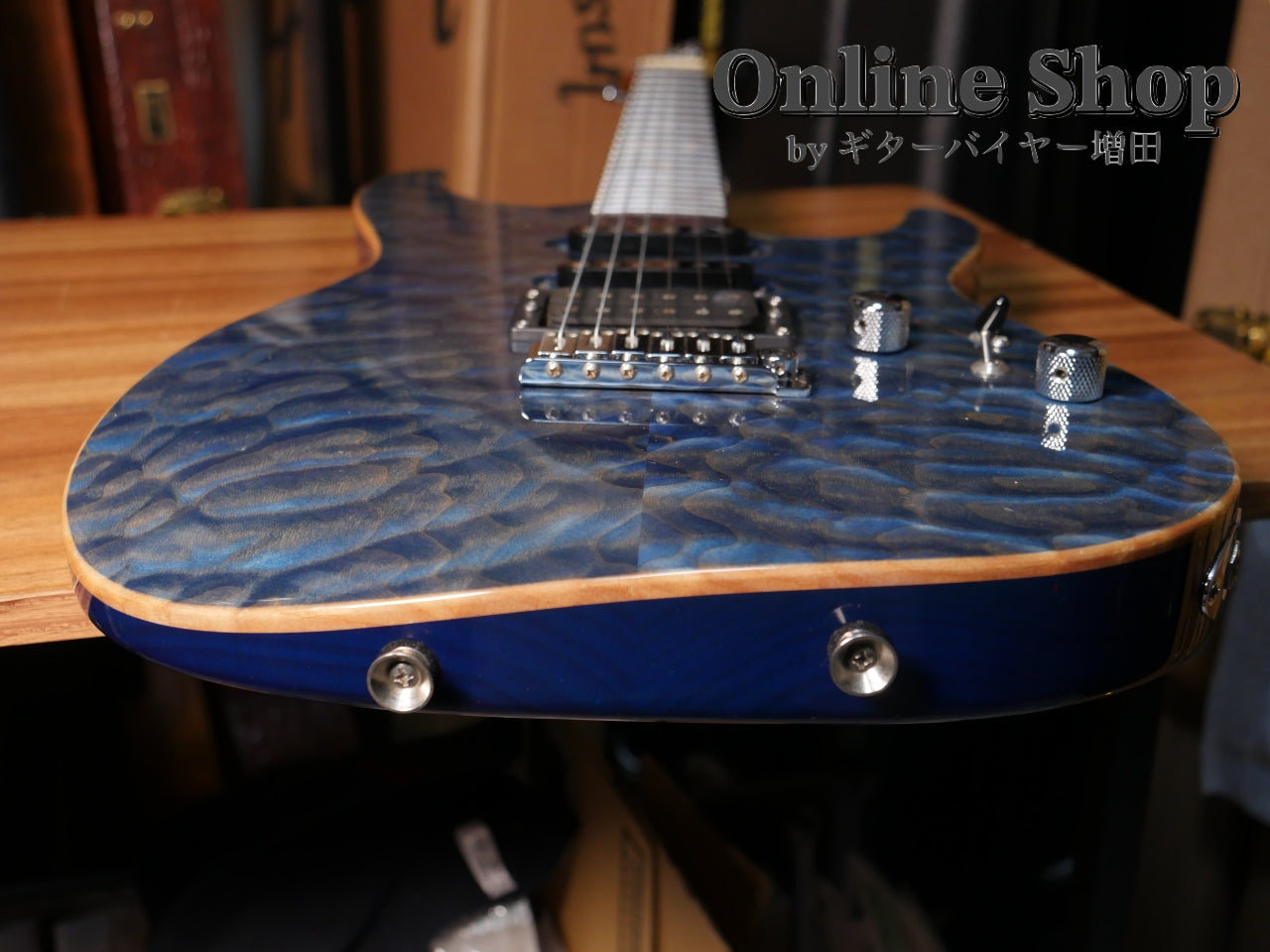 USED 2014 Tom Anderson Drop Top Jack's Pacific Blue with Binding