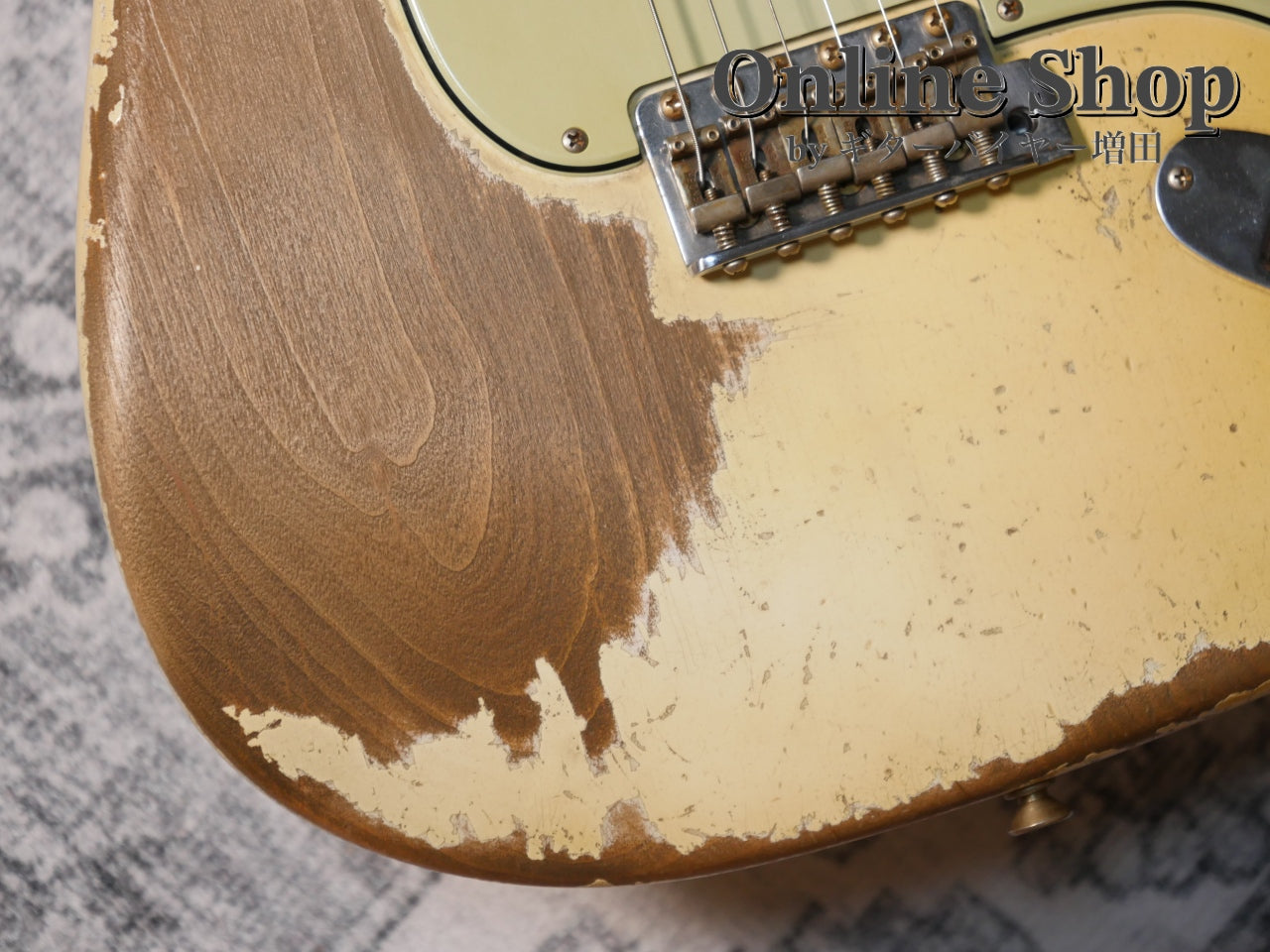 USED 2024 Fender Custom Shop MBS "Dale Wilson" 1962 Stratocaster Heavy Relic Aged Olympic White