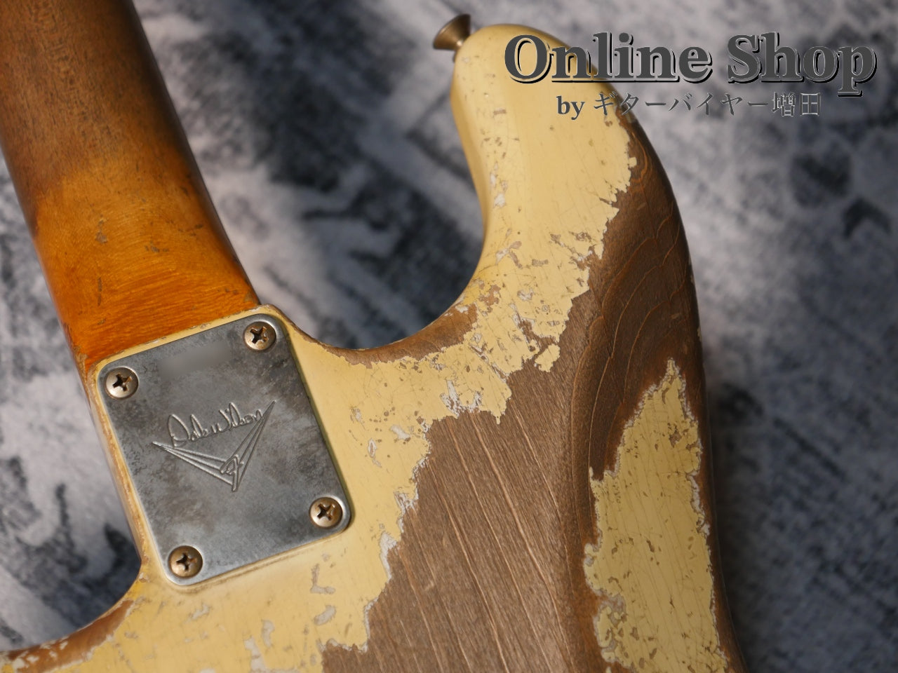 USED 2024 Fender Custom Shop MBS "Dale Wilson" 1962 Stratocaster Heavy Relic Aged Olympic White