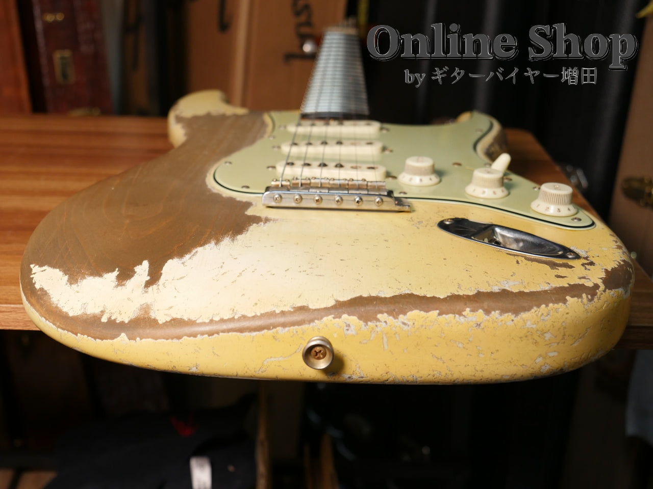USED 2024 Fender Custom Shop MBS "Dale Wilson" 1962 Stratocaster Heavy Relic Aged Olympic White